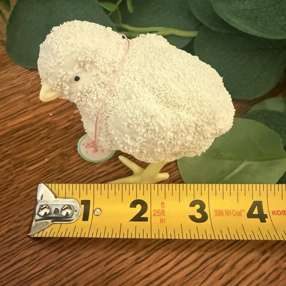 Department 56 Easter Chick‎ 1995 Vintage Spring Animal Figurine Tagged